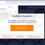 Website used to promote Unit Conversion Tab browser hijacker