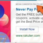 Advertisement provided by Media Convert Pro Promos adware 1