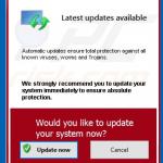 Pop-up displayed by Total Antivirus 2020 fake antivirus 1