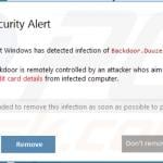 Pop-up displayed by Total Antivirus 2020 fake antivirus 7