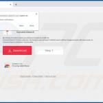 Website used to promote ConvertrzSearch browser hijacker (Chrome) 2