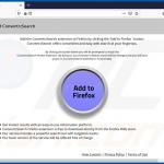 Website used to promote ConvertrzSearch browser hijacker (Firefox) 2