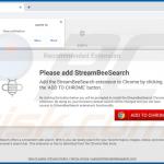 streambeesearch browser hijacker promoter