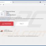 streamspotsearch browser hijacker deceptive download page