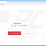 Website used to promote Trafc Tab browser hijacker 3