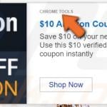 Example of an advertisement provided by Chrome Tools adware 2
