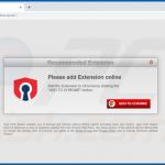 Website used to promote Lookmini browser hijacker 1
