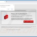 Website used to promote AnyRadioSearch browser hijacker 2