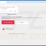 Website used to promote MagicMovieSearch browser hijacker (Chrome) 2