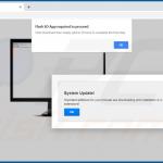 Website used to promote WRTenets browser hijacker 1
