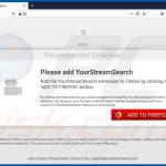 yourstreamsearch browser hijacker promoter 3