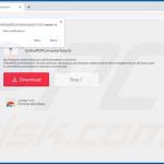 Website used to promote OnlinePDFConverterSearch browser hijacker 2