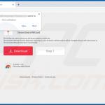 StreamSearchWizard browser hijacker promoting website (Chrome)