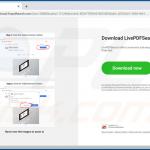 Website used to promote LivePDFSearch browser hijacker (sample 5)