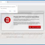 Website used to promote PDFConverterSearchBee browser hijacker 2