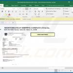 Malicious MS Excel document distributed via MSC email spam (sample 5)