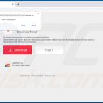 Website used to promote StreamSearchVault browser hijacker (Chrome) 1