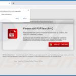 Website used to promote PDFSearchHQ browser hijacker 1