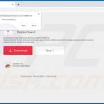 Website used to promote DailySportSearch browser hijacker 2