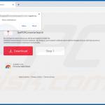 Website used to promote GetPDFConverterSearch browser hijacker 3