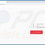 Website used to promote Spark Tab browser hijacker 2