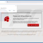4ksportsearchs browser hijacker promoter 4