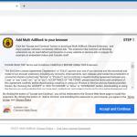 Multi AdBlock adware promoting website 3