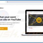 Multi AdBlock adware promoting website 1