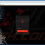 Bloody Stealer (BloodyStealer) admin panel - login page