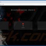 Bloody Stealer (BloodyStealer) admin panel - management