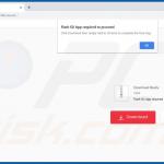 Website used to promote Search by QuickNewtab browser hijacker 2