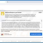 Smart Blocker adware promoting website 2