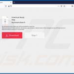 Website used to promote MyStreamsSearch browser hijacker (Firefox) 1