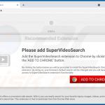 Website used to promote SuperVideoSearch browser hijacker 2