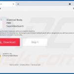 Website used to promote SuperVideoSearch browser hijacker 1