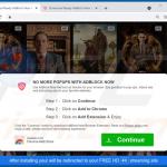 AdBlock Now adware promoting website 1