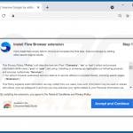 Flow adware promoting website 2