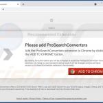 prosearchconverters browser hijacker deceptive download page