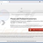 prosearchconverters browser hijacker deceptive download page