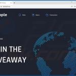 Ripple Giveaway scam website - ripplegift[.]org