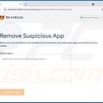 Metamask-themed phishing site (2022-02-01)