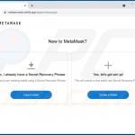 MetaMask-themed phishing site (2022-05-09)
