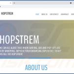 HopStrem adware promoting site 1