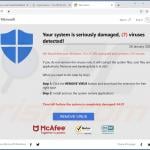 HopStrem adware promoting deceptive website first page