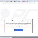 Website used to promote Plus Darker browser hijacker 1