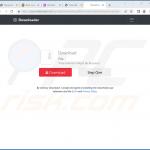Website used to promote cleanHistory browser hijacker (sample 2)