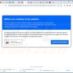 Keep It Secure browser hijacker-promoting site (sample 2)