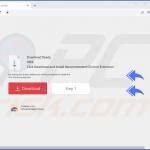 rain tab browser hijacker deceptive download page