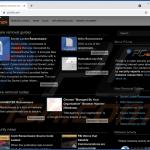 Dark Browse adware darkened website 1