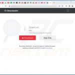 Power-Cleaner browser hijacker-promoting website (sample 2)